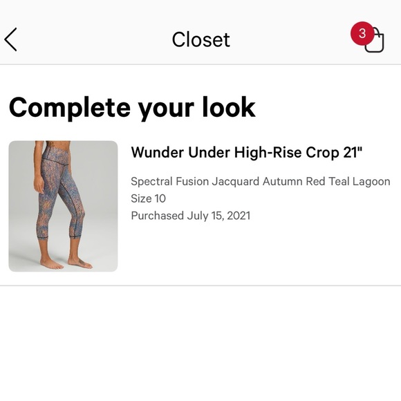 Lululemon Wunder Under Leggings - Picture 7 of 7